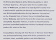 Wellington's HQ Description
